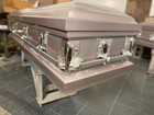 New Beautiful Orchid silver  Casket