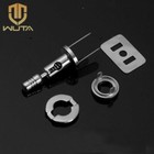 Wuta Diy Bag Fold Lock Set Turn Twist Lock Buckle Leather Craft Bag Lock Clasp