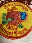 Vintage San Diego Zoo Patch Wild Animal Park Souvenir Patch
