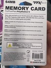 64mb Memory Card For Ps2 Playstation 2 Ttx Tech New Na42225
