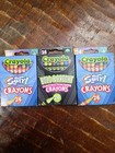Lot Of 3 Crayola Crayons  24 Assorted Colors Per Pack  2 Swirl  1 Bold   Bright 