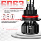 9007 Led Headlight Bulbs Kit For Dodge Ram 1500 2500 3500 2003-2005 Hi low Beam