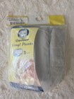 Gerber Baby Toddler Vinyl Plastic Pants Diaper Covers Large White 3 Pack