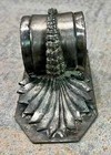 19th Century Antique American Meriden Silverplate Napkin Ring With Wheat
