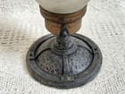 Lightolier Arts   Crafts Porch Ceiling Light Fixture Tudor Hammered Canopy