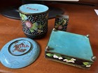 Four Piece Set Of Antique Chinese Smoking Accessories 