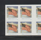 Us Efo Error Stamps  5054b Forever Flag Booklet Pane  Big Die Cut Shift  Mnh