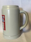 Budweiser Label 1 Liter Stein Ceramarte Brazil 7 1 4  Vintage