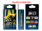 Vintage 2011 Mystery Disney Pin Set Sealed Mickey Jack Kermit Stitch Maleficent