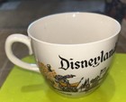 Large Disneyland Souvenir Coffee Cup All Lands Depicted Circa 1963 Vg Condition