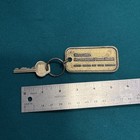 Vintage Jerusalem Plaza Hotel Key Keychain Fob Sheraton Hotel Extremely Rare