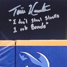 Torii Hunter Signed  rob Bonds  2002 All Star Catch 11x14 Photo Beckett Bas