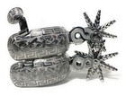 Mexican Charro Spurs  Espuelas Charras Finas   Charro Horse Gear  Mexican Spurs