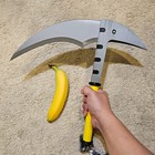 Soul Eater - Black Star Scythe Replica  3d Printed Cosplay Weapon Prop
