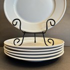 Set Of 2 Williams Sonoma Pantry Essentials 11  Dinner Plates White Porcelain