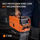 150a Mig Welder 110v Welding Machine 2-in-1 Flux Core Welder gas Mig flux Cor   