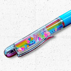 Lisa Frank Inspired Mini Sticker Sheet Themed Floaty Pen