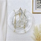 Plymor Gold-toned Wall Mountable Cup   Saucer Hanger  8  H X 2 75  W X 1  D