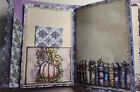 Junk Journal Handmade  the Witch Next Door  Customizeable With 60pcs Of Ephemera