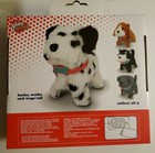 Play Right Remote Control Puppy White   Black Spots Realistic Barks   Moves New 