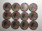 Stateline Saloon  Amargosa Valley  Nv - Set Of Twelve Chips