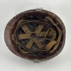 Wwii Ww2 Front Seam Sgt Ranked M1 Helmet Liner Army Military Painted