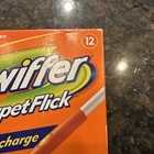 Vintage Swiffer Carpet Flick Carpet Sweeper Refill Recharge 12-pack New Sealed