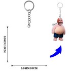 Personalized Funny Summer Face Squishy Belly Car Ornament  Father s Day Gift   