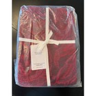 Williams Sonoma Pomegranate Jacquard Tablecloth 70x108 Red Christmas Holiday Nwt