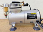 Central Pneumatic Mini Air Compressor With Air Brush And Hose   Model   95630