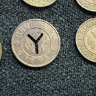 Lot Of 6 Assorted New York City Nyc  Transit Mta Subway Tokens Bus