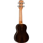 Luna Guitars Ziricote Wood Soprano Ukulele Gloss Natural