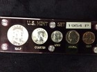    sale    1954 P  Mint Set - Bu Coins In Capital Plastics Holder