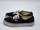 Vans Canvas Authentic Classic Sneakers Unisex Shoe Mens Size 8 Womens 9 5 Black
