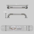 12 Inch Stainless Steel Shower   Bathtub Grab Bar  Anti-slip Safety Handle With 