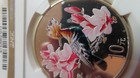2000 China Silver 10 Yuan Hoopoe Bird Ngc Pr Pf 68