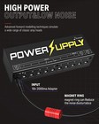    donner Dp-1 Guitar Effects Pedal Power Supply 10 Port 9v 12v 18v 500 Ma   Cable