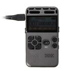 64gb Rechargeable Lcd Digital Audio Sound Voice Recorder Dictaphone Mp3 Player