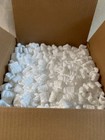 White Anti-static 100  Recyclable Packing Peanuts  0 5 Cubic Feet