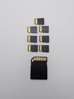 Lot Of 7 Generic 32gb Micro Sdhc Cards   Sandisk Sd Adapter Tested H2testw 224gb