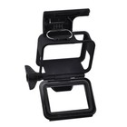 Protective Housing Case Mount W  Soft Lens Cap Frame For Gopro Hero 5 6 7 Black