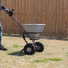 Titan Attachments 70 Lb Professional Fertilizer Push Broadcast Spreader