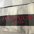Dock A Tot Dockatot Deluxe 0-8 Months Cover Only Black Beige Buffalo Plaid