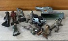 Vintage Metal Soldiers Manoil Barclay Mixed Lot And Condition