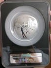 2019-p 5 Oz  Silver Apollo 11 50th Anniversary Silver Coin Pf70 Ucam Fdi  C duke