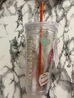 Dunkin Donut X Stoney Clover Lane 24 Oz Clear  Acrylic Tumbler Rare Merch 2025