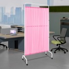 Movable Room Divider  Medical Privacy Screen  Room Divider With Lockable Casters