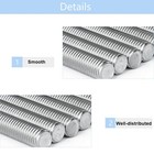 2pcs M8-1 25 X 300mm Length Fully Threaded Rod  304 Stainless Steel Right Han   