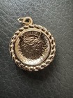       chanel Zipper Pull charm Vintage All Gold 20mm