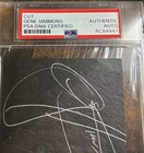 Icon Gene Simmons From The Band Kiss  Cut Signature     Psa Slabbed - Ac84441
